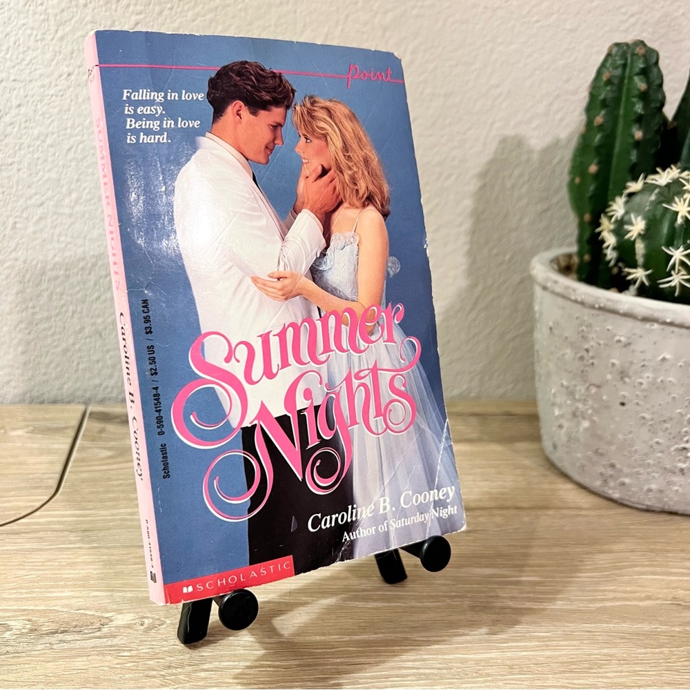 Vintage 1988 Summer Nights‎ Caroline B. Cooney YA Romance Scholastic Book